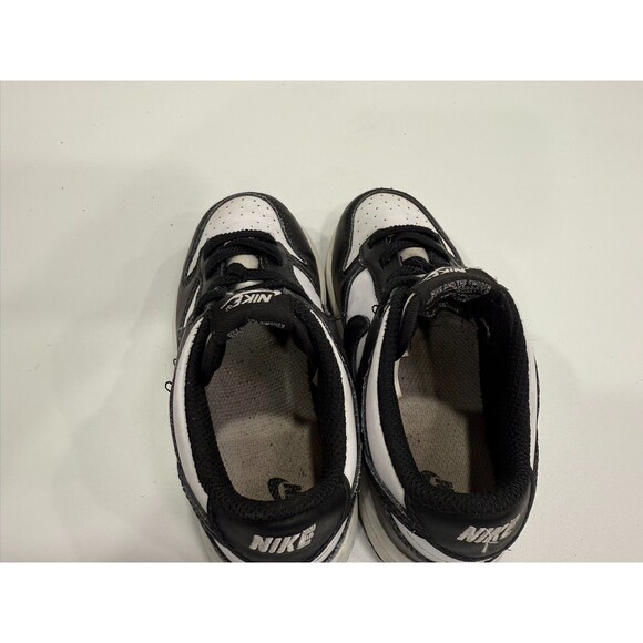 Nike Dunk Low “Panda” White Black CW1589-100 Baby / Toddler Size 9C - Picture 10 of 10